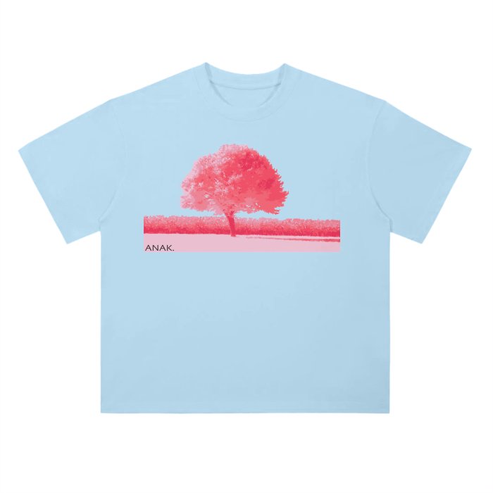 Tree Drop Shoulder Tee